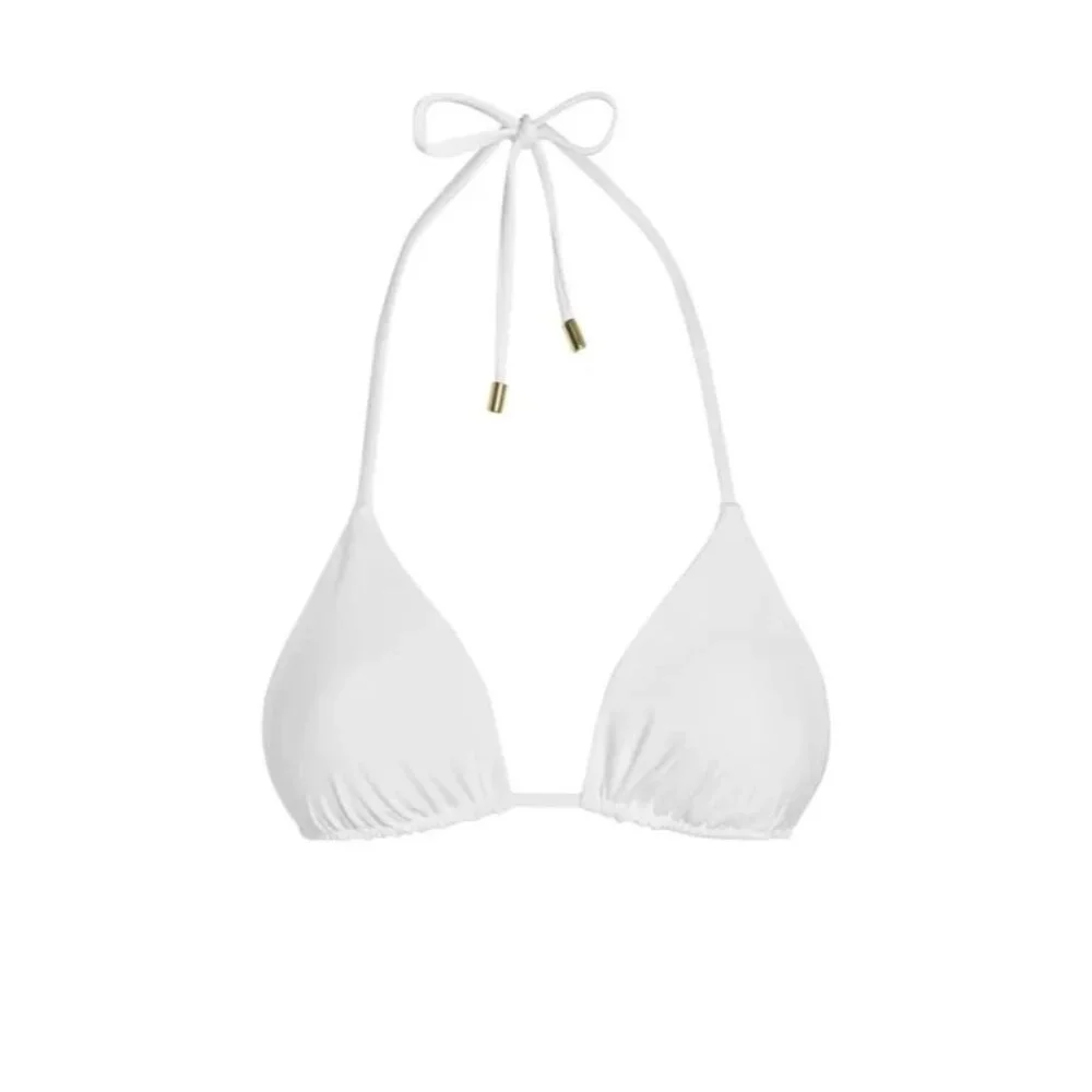 MONDAY Swimwear Palma Bikini Top in White